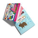 Coloring Book and Crayon Set - Unicorn Pals - Set of 9 Crayons