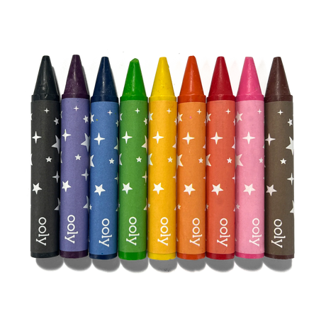 Coloring Book and Crayon Set - Unicorn Pals - Set of 9 Crayons