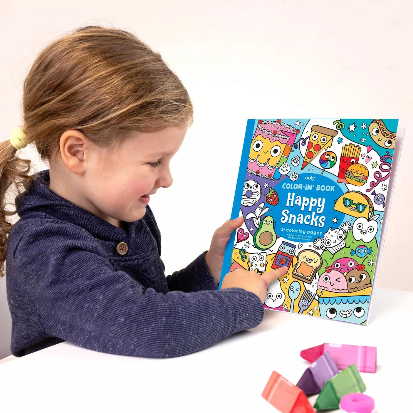 Coloring Book - Happy Snacks