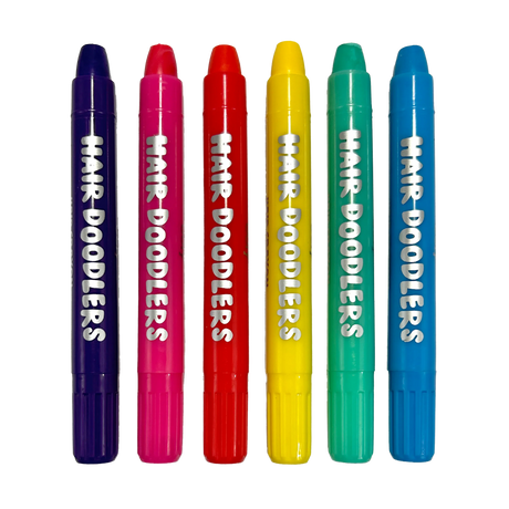 Hair Doodlers Hair Crayons - Set of 6