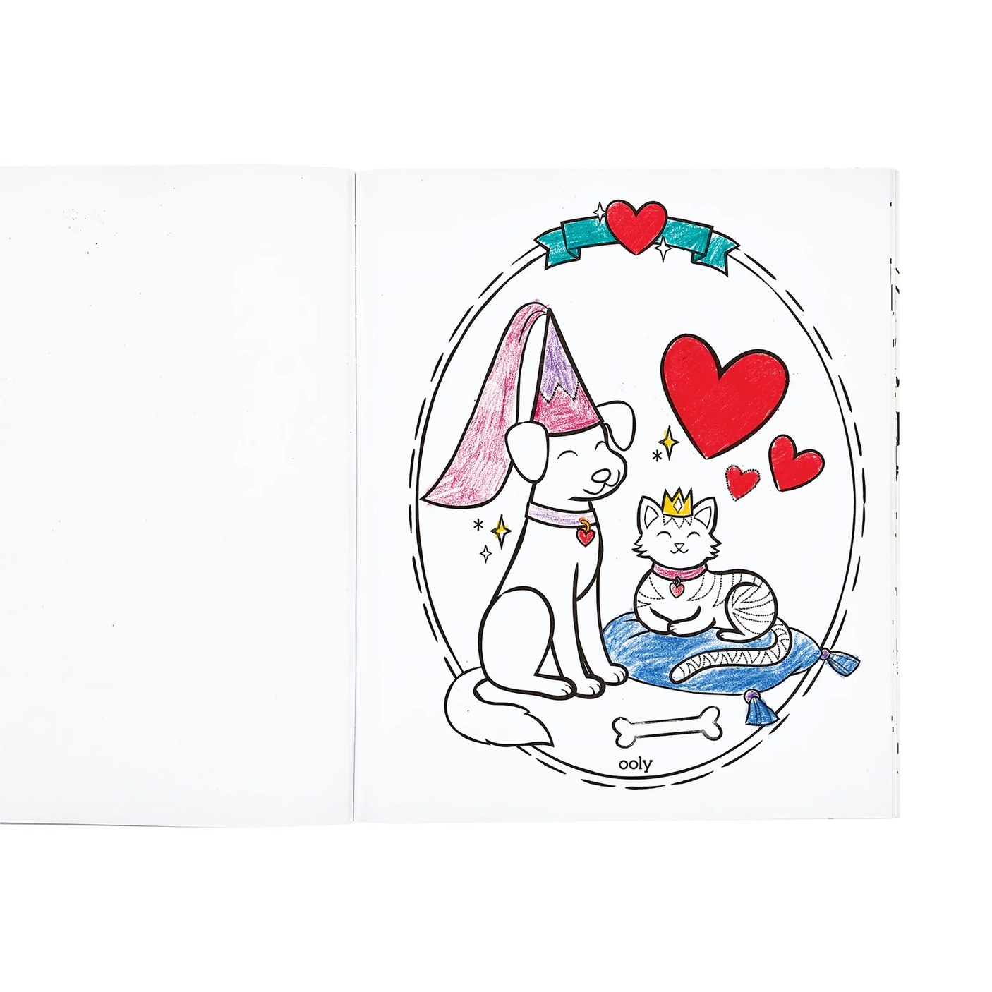 Coloring Book - Princesses & Fairies
