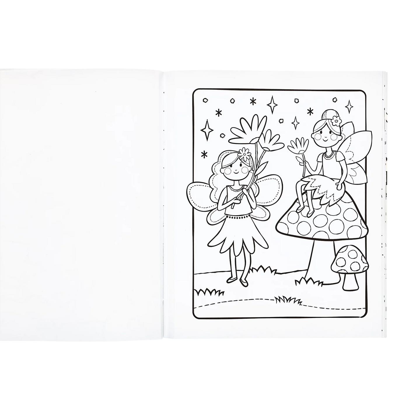 Coloring Book - Princesses & Fairies