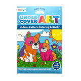 Undercover Art Hidden Pattern Coloring Activity Art Cards - Dog Days