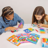 Undercover Art Hidden Pattern Coloring Activity Art Cards - Unicorn Friends