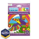 Undercover Art Hidden Pattern Coloring Activity Art Cards - Rainforest Fun