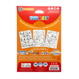Undercover Art Hidden Pattern Coloring Activity Art Cards - Smitten Kittens