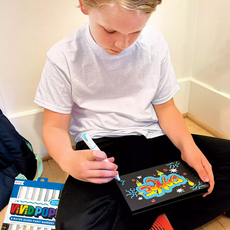 Classic Colors Vivid Pop Opaque Water Based Markers