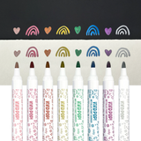 Metallic Colors Vivid Pop Opaque Water Based Markers