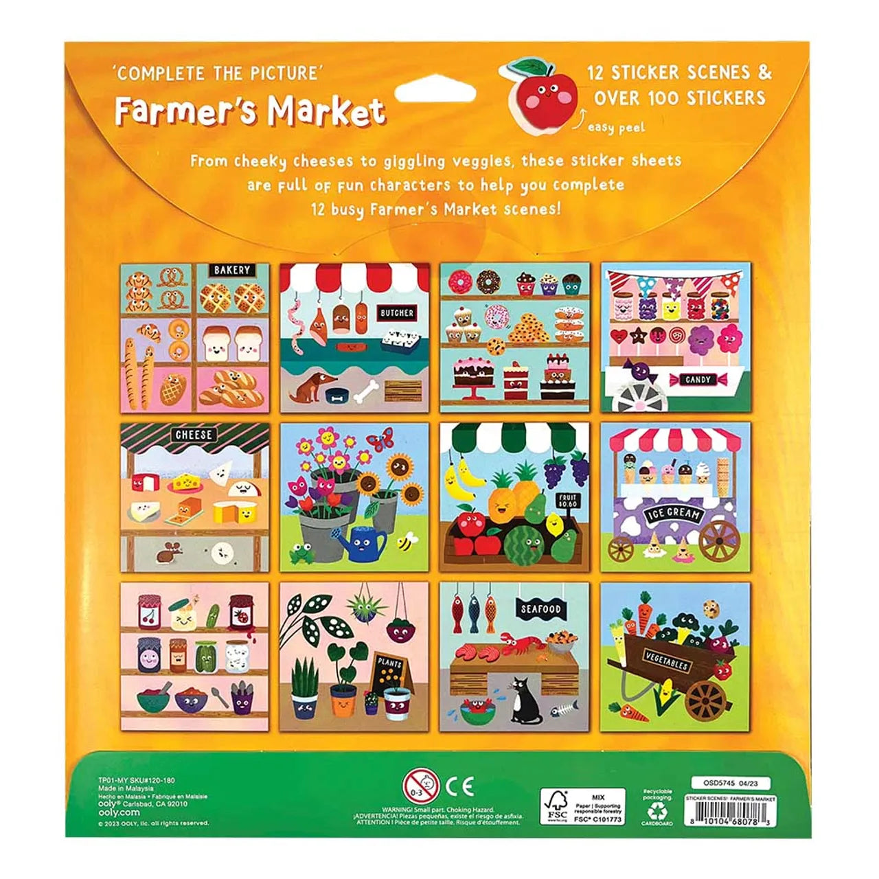 Sticker Scenes - Farmer's Market