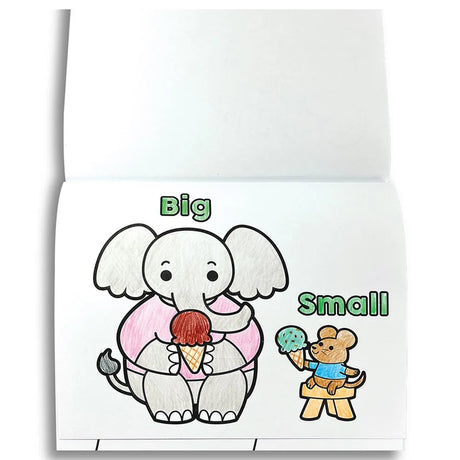 Coloring Book - Opposites