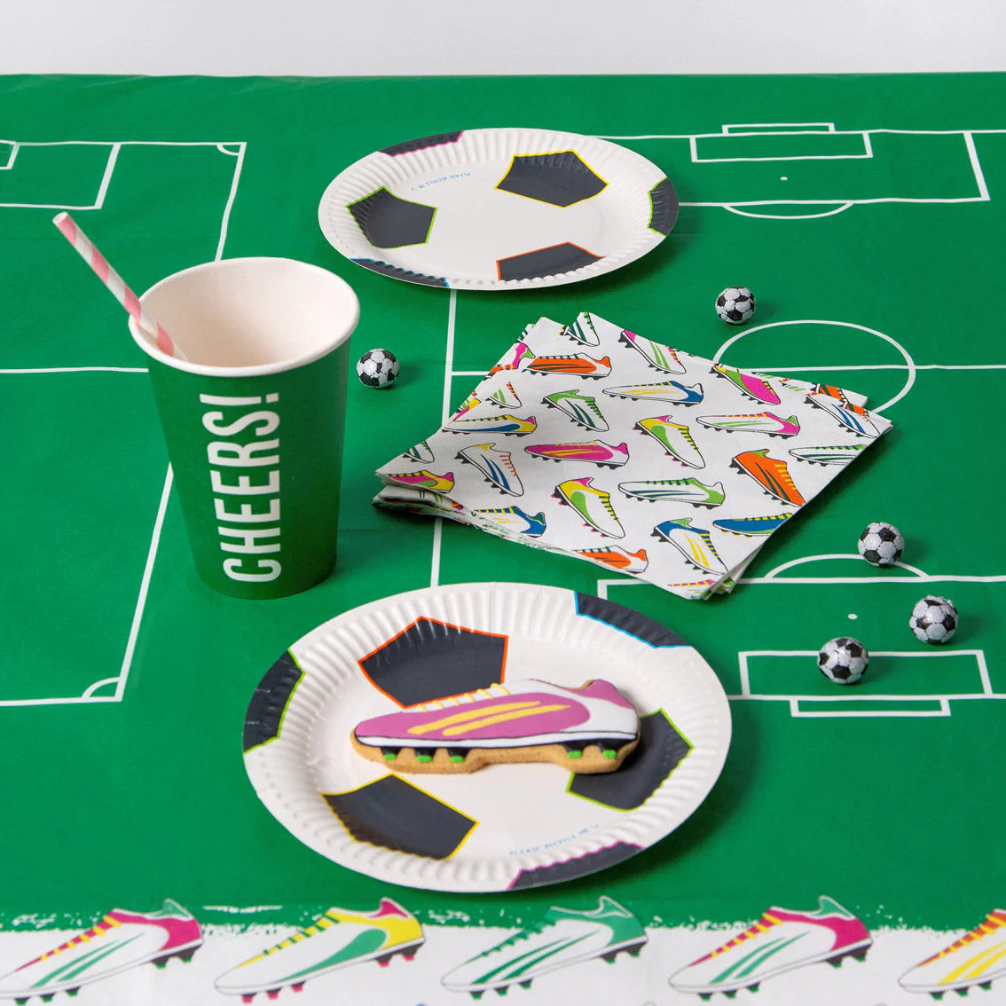 Party Champions Soccer Plate