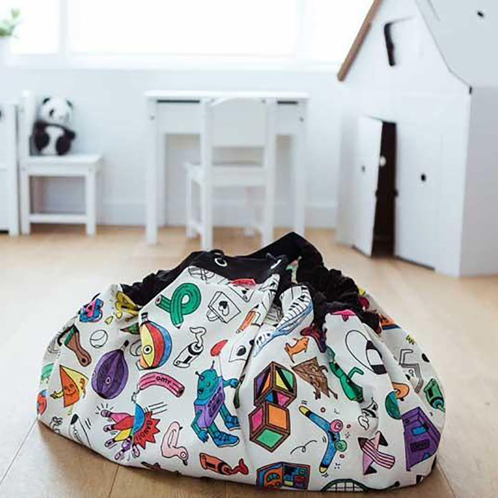 Toy Storage bag - OMY (incl coloring pencils)