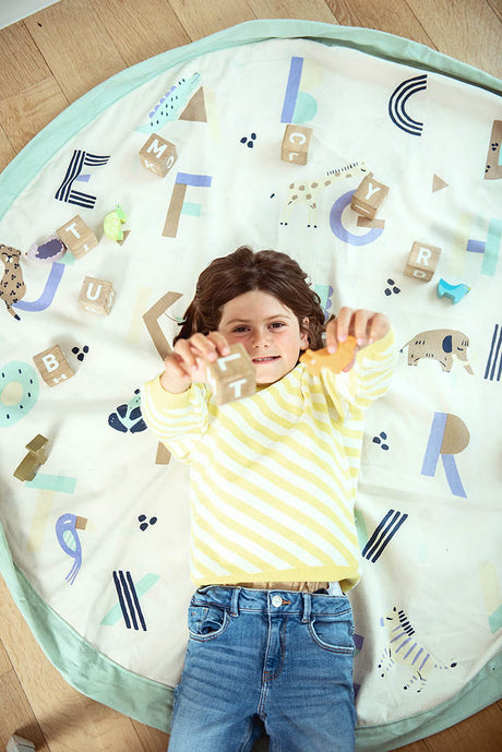 Toy Storage bag - Animal letters