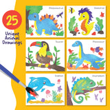 Paint with Water Coloring Book For Kids