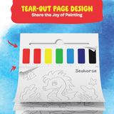 Paint with Water Coloring Book For Kids