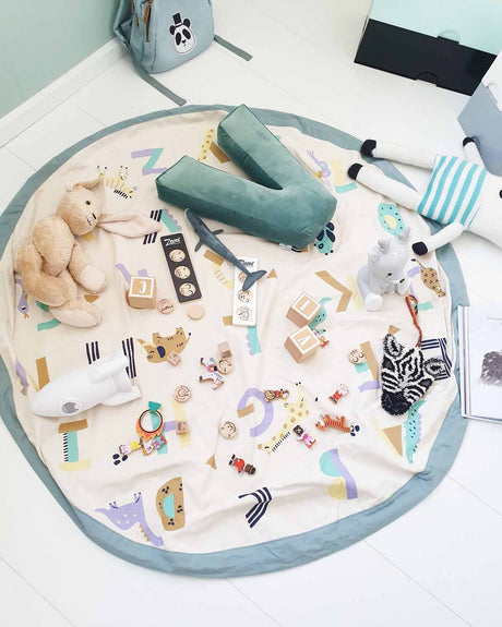 Toy Storage bag - Animal letters