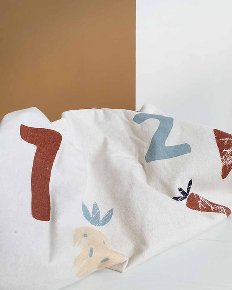 Toy Storage bag - Veggie Numbers