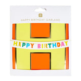 Birthday Brights Rainbow Happy Birthday Garland