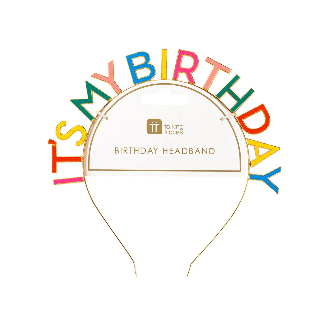 It's My Birthday Headband - Multi