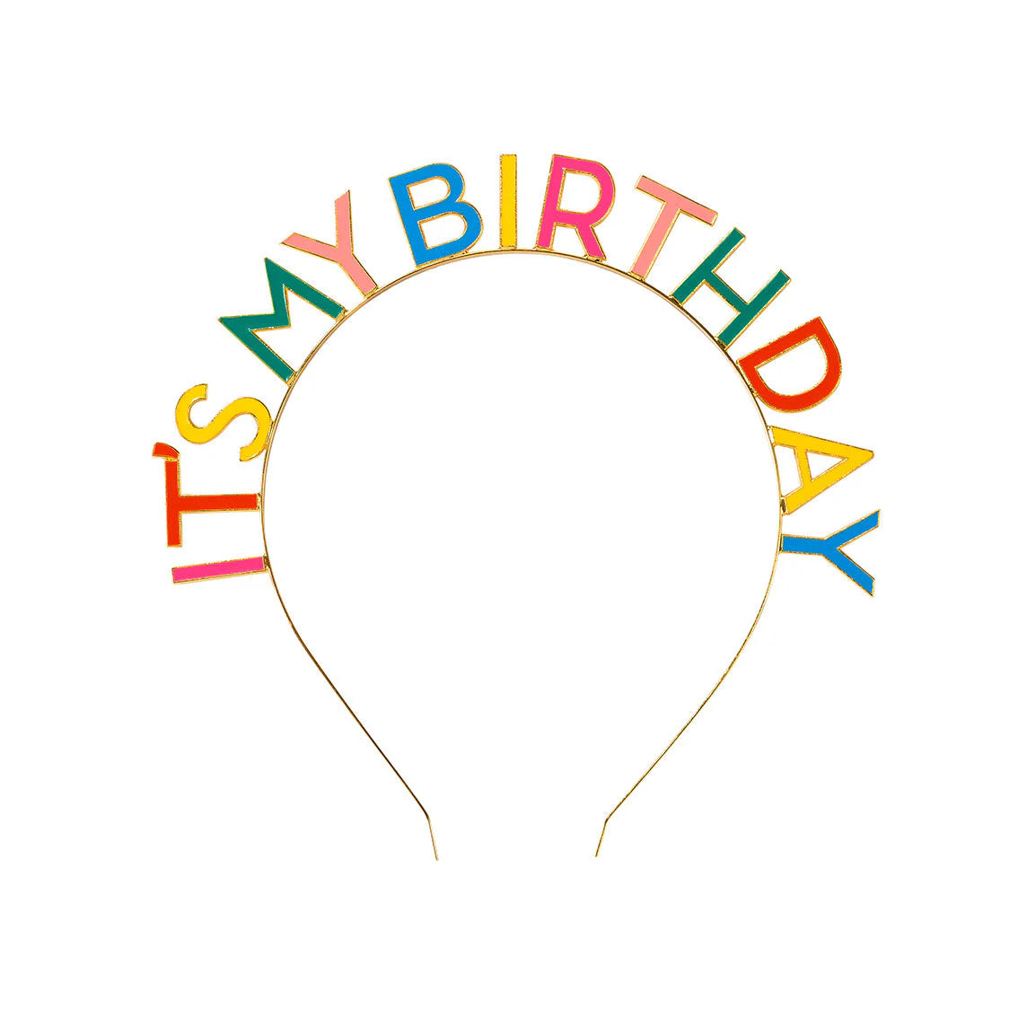 It's My Birthday Headband - Multi