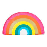 Birthday Brights Rainbow Shaped Plates