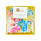 Rainbow Happy Birthday Paper Scatter