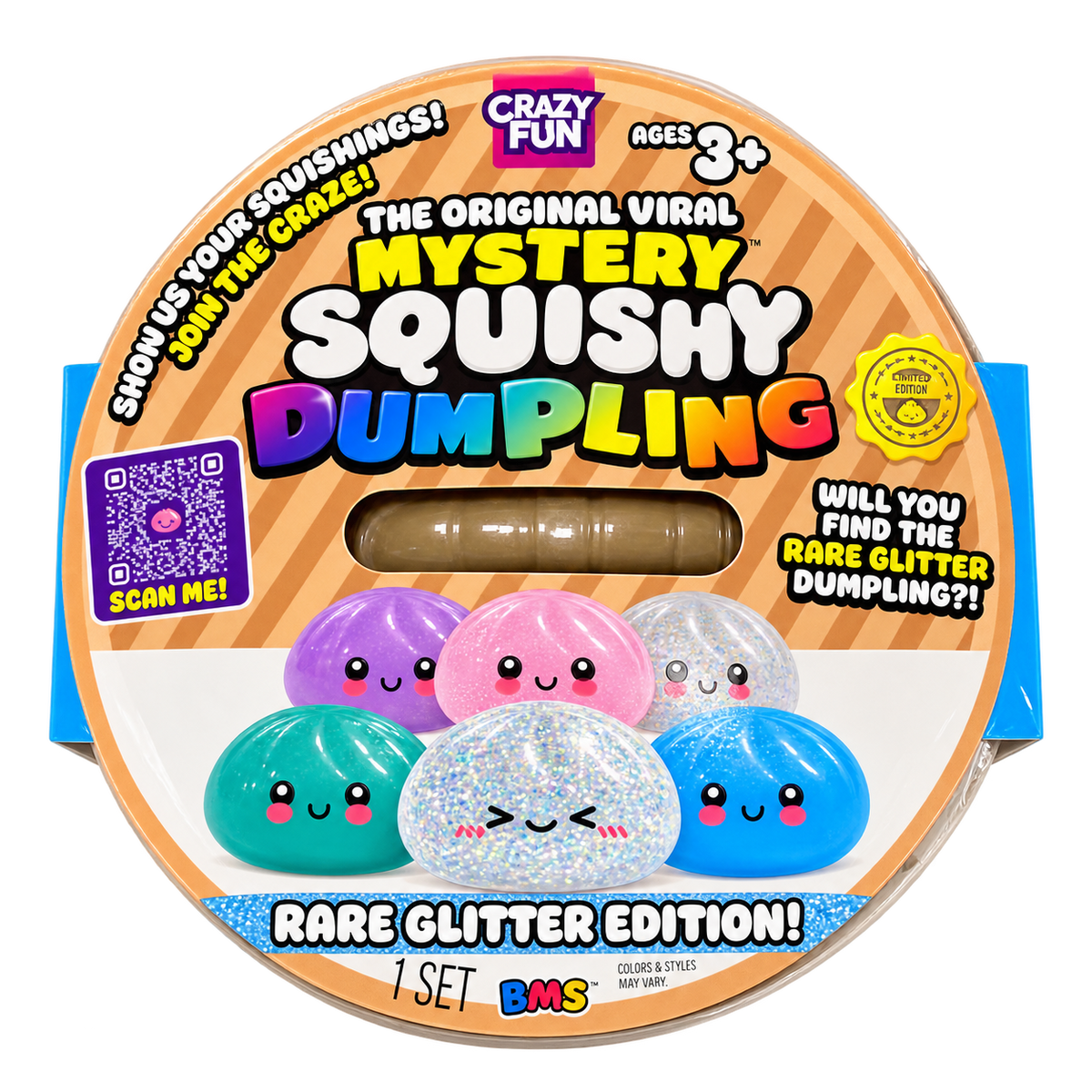 Mystery Squishy - Rare Glitter Edition