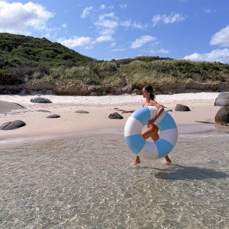 Pool Ring Blue Stripe