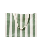 Caryall Beach Bag - The Vacay Olive Stripe