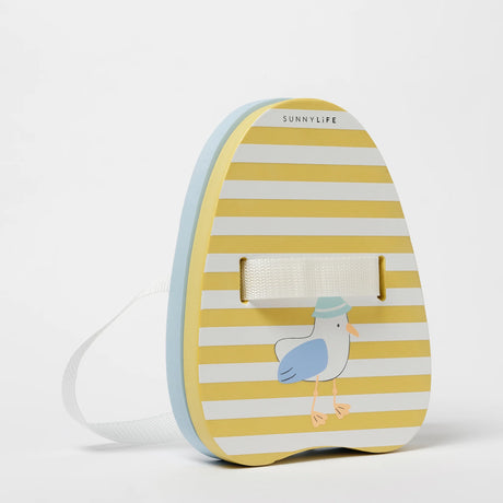 Bubble Back Float Sid the Seagull Mustard Stripe