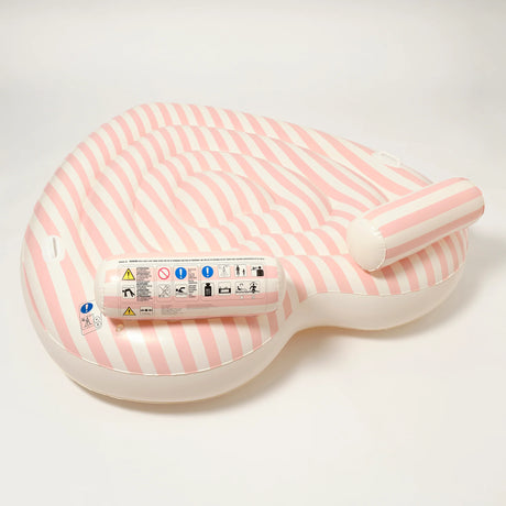 Twin Heart Lie-On Stole My Heart Pink Stripe
