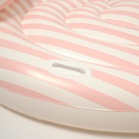 Twin Heart Lie-On Stole My Heart Pink Stripe