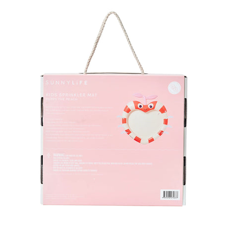Kids Sprinkler Mat - Poppy The Peach