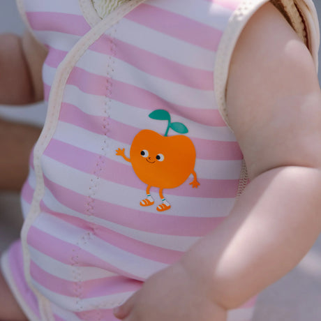 Natural Rubber Baby Wet suit - Poppy The Peach