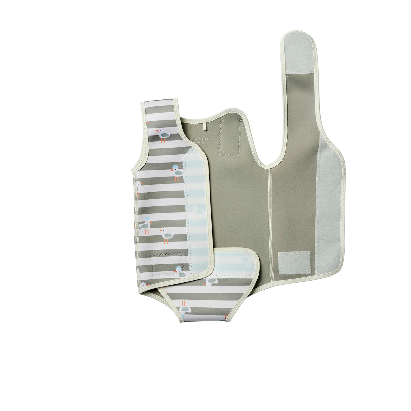 Natural Rubber Baby Wet suit - Sammy The Seagull