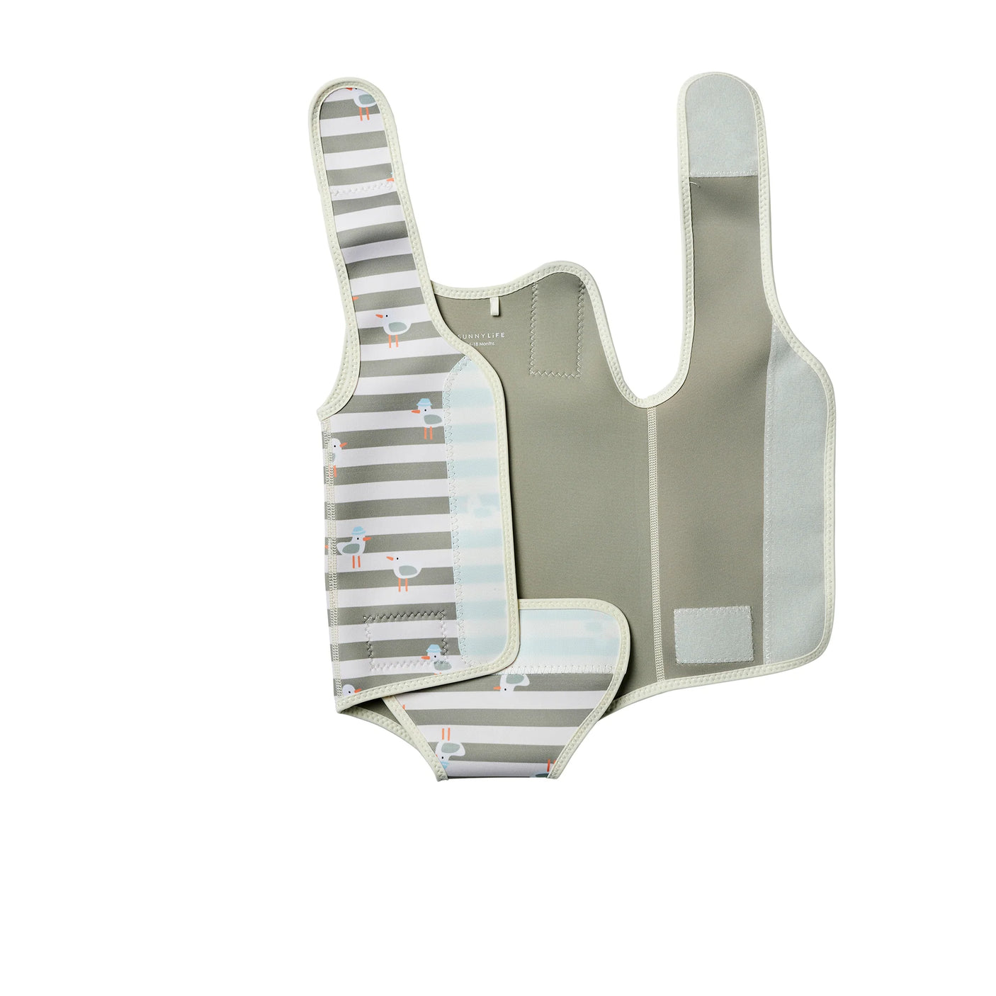 Natural Rubber Baby Wet suit - Sammy The Seagull