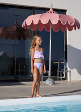 Ruffled Bikini - Rose