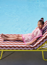 Girl's Kaftan - Thalassa Pink