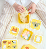 Lunch & Snack Box Set - Animal friends