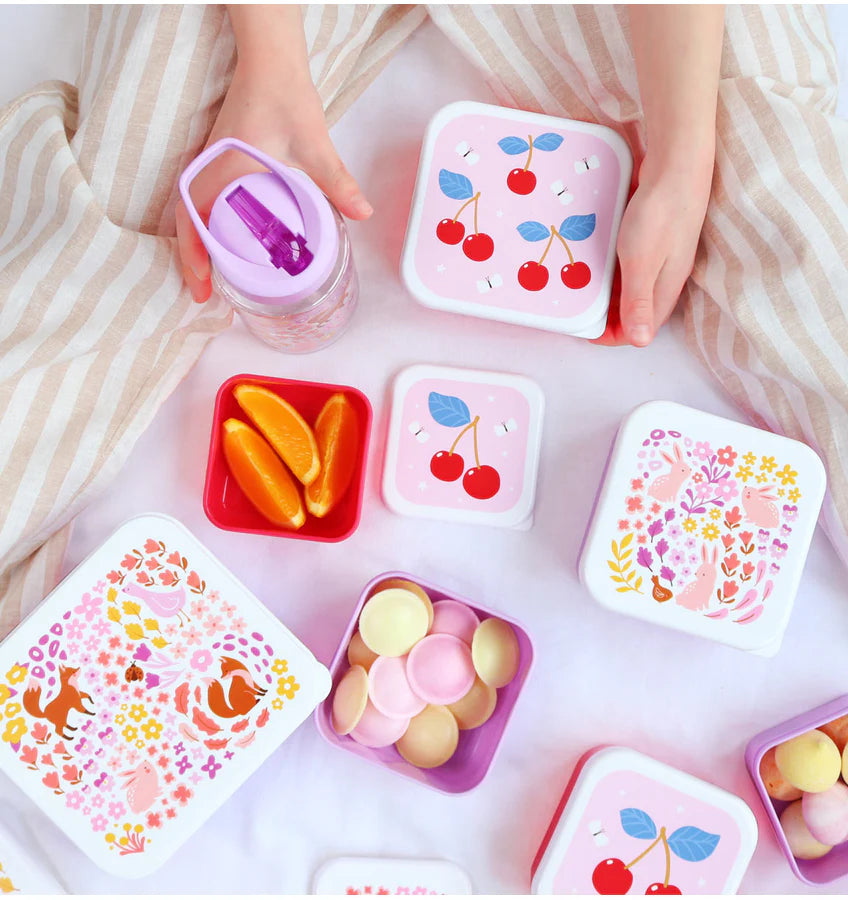 Lunch and Snack Box Set - Cherries