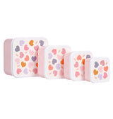 Lunch & Snack Box Set - Hearts