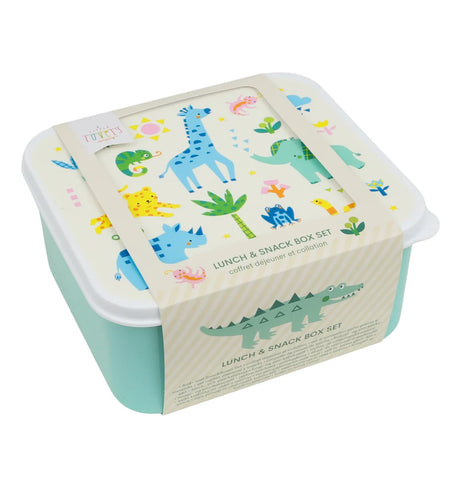 Lunch & Snack Box Set - Jungle