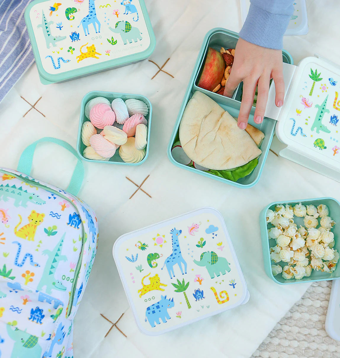 Lunch & Snack Box Set - Jungle