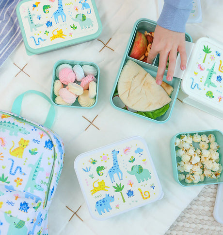 Lunch & Snack Box Set - Jungle