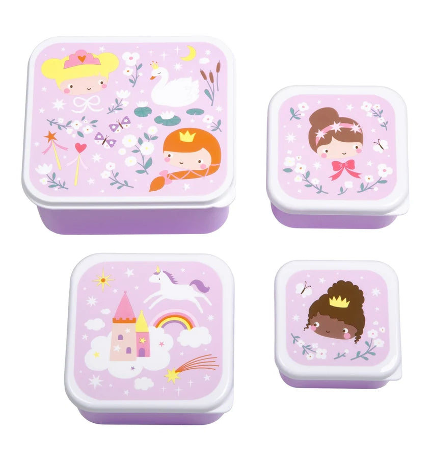 Lunch & Snack Box Set - Princesses