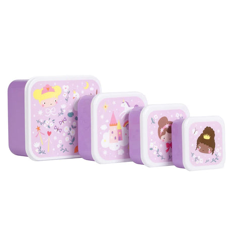 Lunch & Snack Box Set - Princesses
