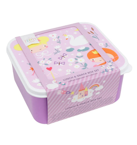 Lunch & Snack Box Set - Princesses