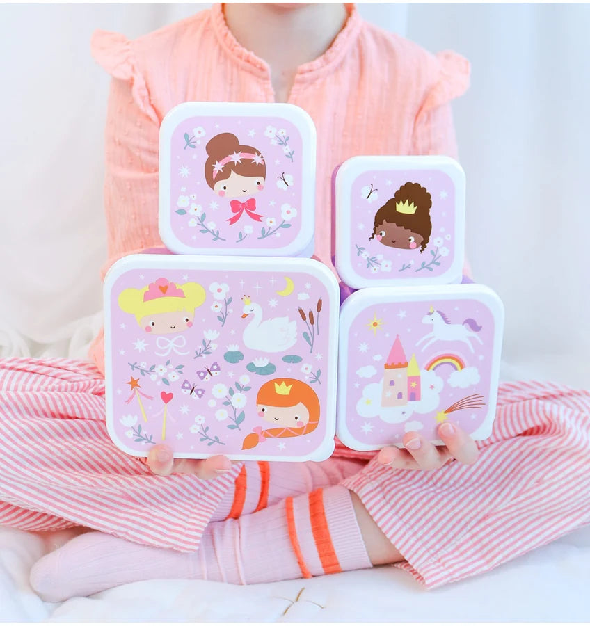 Lunch & Snack Box Set - Princesses