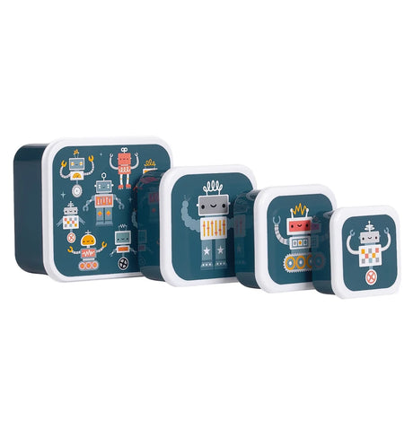 Lunch & Snack Box Set - Robots