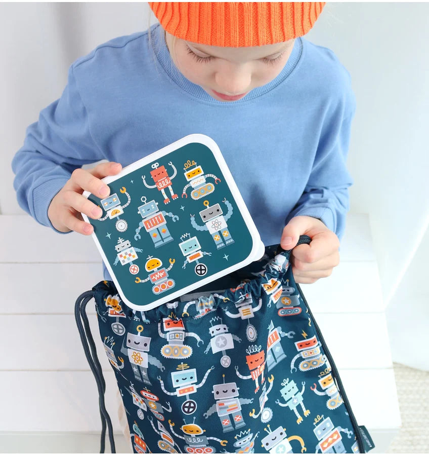 Lunch & Snack Box Set - Robots